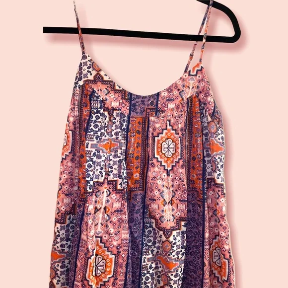 Lucky brand boho aztec dress, size small (med+) - Picture 4 of 7
